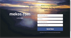 Desktop Screenshot of mekos.com